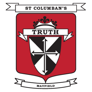 MAYFIELD St Columban's Primary School Crest