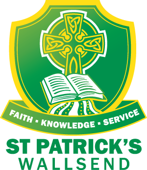 WALLSEND St Patrick's Primary School Crest Image