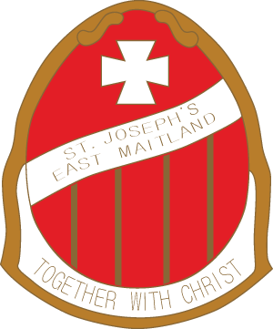 EAST MAITLAND St Joseph's Primary School Crest Image