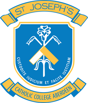 ABERDEEN St Joseph's Catholic College Crest